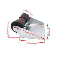 8 Inch Kayak Carriage Roller Bracket Heavy Duty Boat Carriage Roller Bracket Easy to Install Marine Hardware Hull Protection