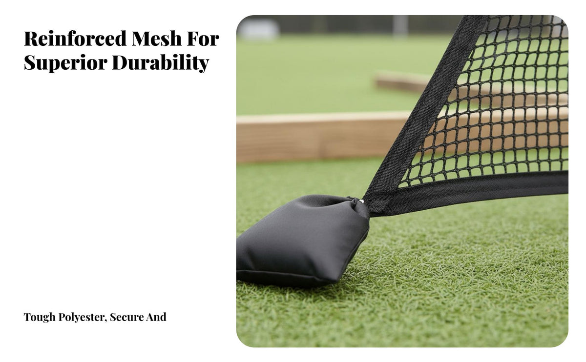 2 Pieces Multifunctional Golf Side Net Indoor and Outdoor Use Golf Barrier Net Thickened Edges Sports Training Equipment Versatile for Athletes, Professional Players, Beginners, Garage, Home, Practice Field