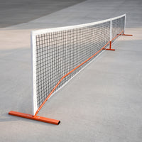 Pickleball Net with Metal Frame Foldable Pickleball Net System Weather-Resistant for Associations, Gyms