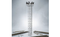 LED Beacon Station Model 1:87 Lattice Structure with Ladder Realistic HO Scale Structure Industrial for Collectors