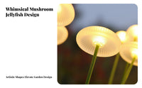 Waterproof Solar Toadstool Lights Easy Installation Solar Toadstool Light Dusk to Dawn for Patio, Yard, Flower Bed