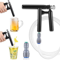 Beverage Gun Lemonade Dispenser Trigger Pump System for Beer Bottle Filling Machine Accessory Kit