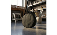 Round Storage Bag Portable Round Bag with Shoulder Strap Adjustable for Commuters, Commuting