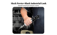 Forward & Backward Function Right Angle Pneumatic Wrench Compact 90 Degree Air Wrench Powerful for Mechanics, Automotive Repair, Engine Work