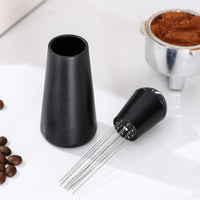 Stainless Steel WDT Espresso Distribution Tool Compact Espresso Distribution Tool Food Safe Distributor Comfortable Grip for Baristas, Cafes