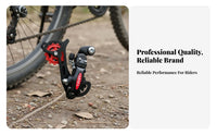 Mountain Bike Rear Derailleur Smooth Gearing 6/multiple Gears Derailleur Stable High-Performance Bike Rear Gear Mech for Rough Terrain Biking