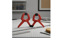 2 Pieces Model Clamp Non-Slip Grip Workshop Tool Strong Clamping Force Seam Glue Bonding and Fixing