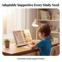 Foldable Design Adjustable book Easel Multi-Functional Adjustable Book Easel Multifunctional Desk Accessory Portable for Professionals, Musicians, School, Study Room, Library, Bedroom