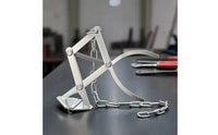 Automatic Clamp with Scissor Mechanism Lifting Clamp with Chain Heavy-Duty Tool for Farmers, Warehouses, Construction Sites, Farms
