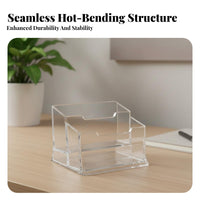 Card Holder Acrylic Clear Business Card Storage Organizer for Conference Booth