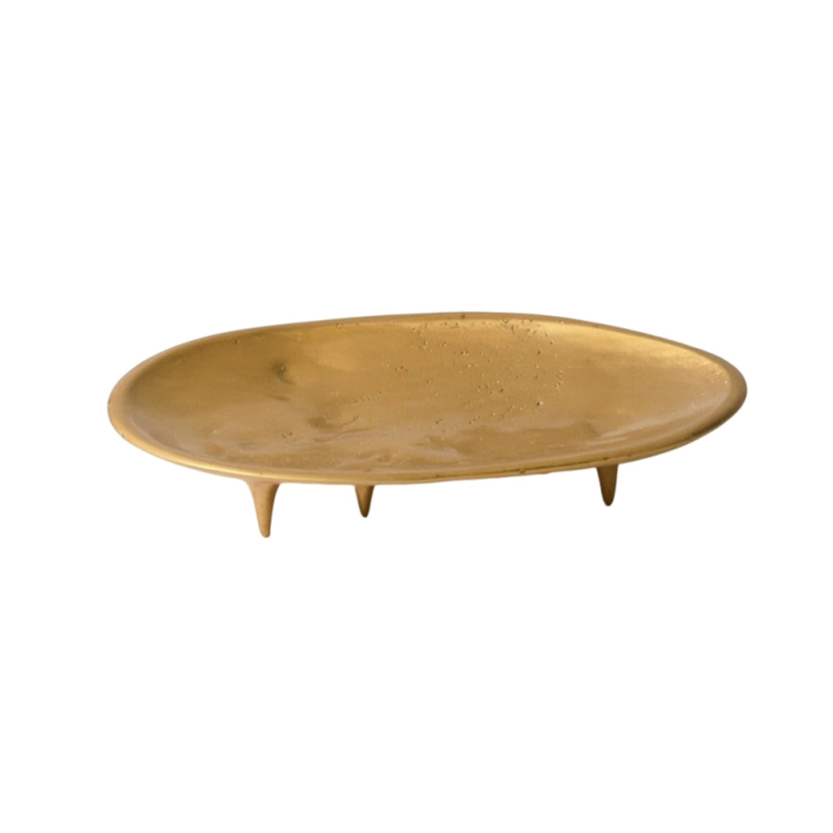 Decorative Fruit Plate Sculptural Fruit Plate with Feet Low-Profile Candy Dish for Sideboard