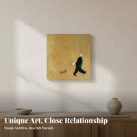 Japanese Rustic Aesthetic Wall Hanging Modern Aesthetic Framed Decorative Painting Waterproof Minimalist Figure Painting for Homeowners, Adults