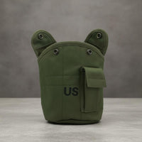 American Army Design Water Container Pouch With Utility Pocket Waist Belt Water