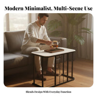 Minimalist Design Smart Tea Station Light Luxury aesthetic Living Room Table Built-in Induction Cooktop Household Furniture Space-Saving for Small Apartment Residents, technology aficionados lovers, Party Hosts, Home, Reception Area, Office