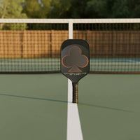 Unibody Design Carbon Fiber Pickleball Paddle High Strength Thermoformed Pickleball Paddle Lightweight Sports Equipment Vibration Dampening for Beginners, Kids