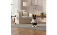Cartoon Space Bunny Wastebasket Split Design Cute Hare Trash Can Trash Can with Lid for Living Room