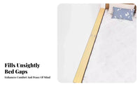 Bedside Widening Board Prevents Items from Falling Space-Bridging Filler Strip High Load Capacity Surface for Parents, Students, Beside the Bed
