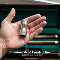 3-in-1 Cue Tip Tool Aluminum Alloy Pool Cue Tip Shaper Multifunctional
