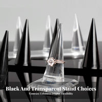 Acrylic Band Stand Transparent Acrylic Band Display Jewelry Display Prop Lightweight Clear Jewelry C Individual Long-Lasting
