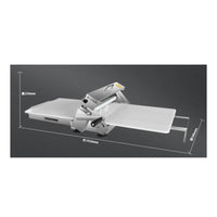 Foldable Manual Pastry Sheeter Adjustable Thickness Countertop Pastry Sheeter Tabletop for Bakery