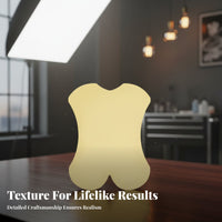 Double-Sided Use body art Practice Skin Clean Ink Absorption Synthetic Skin Practice Sheet Stretchable technique Training Tool Blank Surface for Beginners, Apprentices, Equipment Testing
