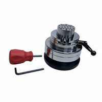 Fluid Rotation Stainless Steel Engraving Vise Stable Ball Vise Engraving Tool Heavy Duty Jewelry Setting Tool Internal Rotary Brake for Engravers, Jewelers, Stone Setters