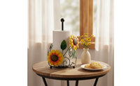 Decorative Countertop Paper Towel Holder Sturdy Freestanding Paper Towel Holder Stylish Space-Saving for Kitchen
