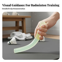 Badminton Power Training Portable Badminton Finger Lightweight Flexible Finger Strength Rod for Intermediate Individuals, Beginners