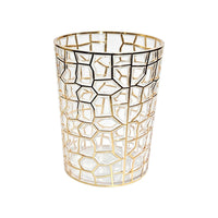Embossed Garden Container Root Visibility Acrylic Flower Pot