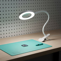 Attachable Lamp Flexible Gooseneck Lamp with Clip Handsunrestricted
