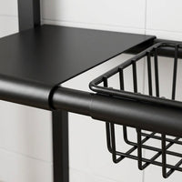 Under-sink Storage Rack, Telescopic, Width 50-88cm, Kitchen Storage Shelf, Height Adjustable, Modern Design