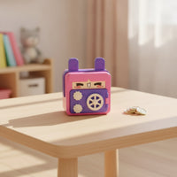 Piggy Bank with Password Lock Mini Password Coin Bank Currency Box Fun for Children, Bedroom, Playroom