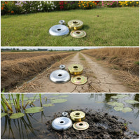 Nylon Trimmer Blade Counterclockwise-Thread-Thread Trimmer Blade with Mounting Kit Soft Curved for Gardeners, Yard Maintenance