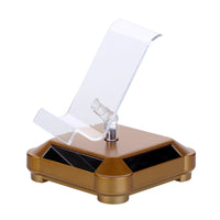 360-Degree Display Stand with Acrylic Holder Batterycordless Rotating Display Stand Cordless Rotating Platform Low-Light for Retailers
