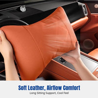 Car Support Pillow, Neck Headrest Pad, Universal Interior Accessory for Model 9 Model 8, Breathable, Ergonomic, Multi-Color