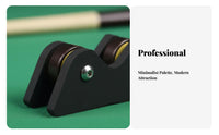 2 Pieces Double-Wheel Design Snooker Cue Straightness Tester Portable Cue Straightness Checker Lightweight