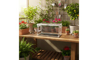 Portable Plant Tent Waterproof Indoor Plant Grow Chamber Desktop Fleshy-Leaved Plant Cover Easy Assembly Small Fungi Growing Box