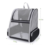 Space Capsule Pet Carrier Large Capacity Breathable Feline Carrier Backpack
