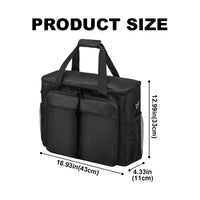 Bartender Travel Bag Multi-Compartment Bartender Kit Bag Structured Bar Tool Organizer for Bartenders