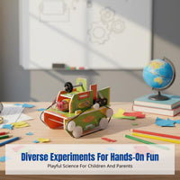 Science Board DIY Science Experiment Kit, Educational Handcraft Materials, Science Model Set for Children