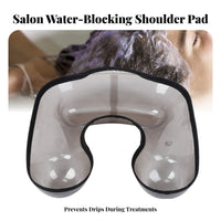 Anti-Trickle Plastic Perm Water Trough Leak-Proof Hairdressing Neck Tray Waterproof for Hairstylists, Barbers, Barbershop, Beauty School