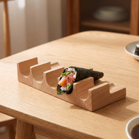 Sushi Holder Multi-Slot Sushi Roll Holder Rectangular for Home Hosts