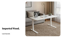 Height-Adjustable Study Desk and Chair Large Desktop Ergonomic Desk and Chair Combo Child-Safe Features Sturdy Construction