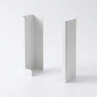 Bedroom Wall-Mounted Paper Towel Dispenser for Kitchen, Iron Rectangular Tissue Box Holder with Fridge Mount