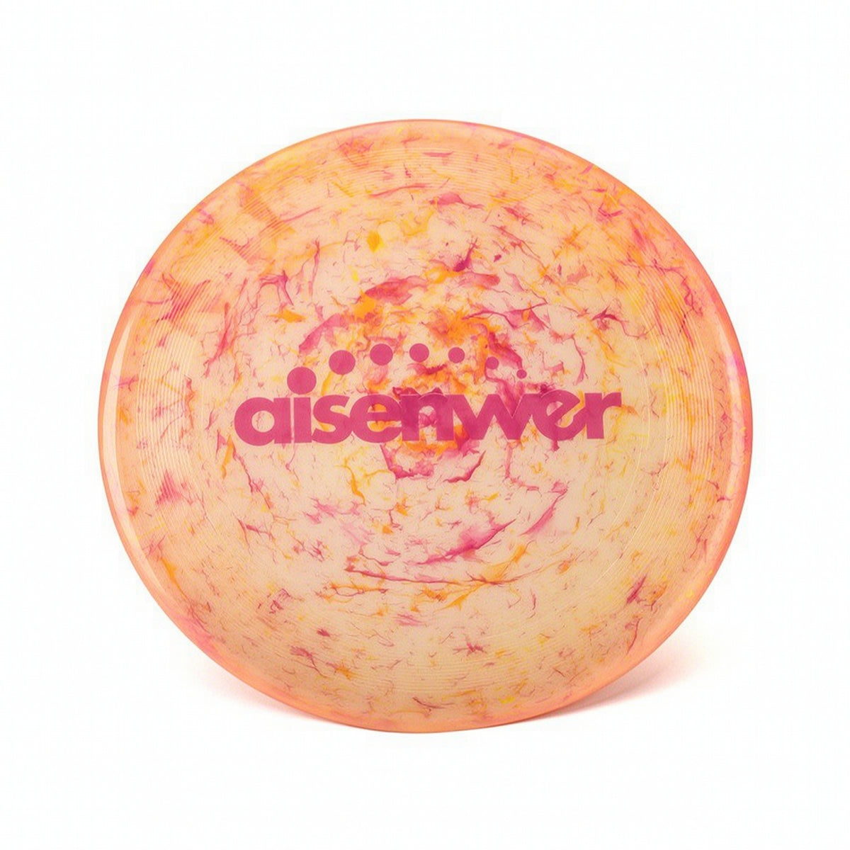 Translucent 175g Flying Disc Marbled Flying Disc with Logo High Performance Flying Disc Easy-to-Throw for Outdoor Play, Park Games