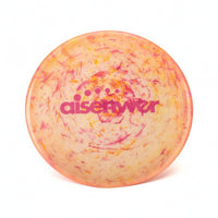 Translucent 175g Flying Disc Marbled Flying Disc with Logo High Performance Flying Disc Easy-to-Throw for Outdoor Play, Park Games