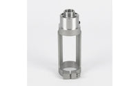 Aluminum Square-Hole Drilling Bracket Open-Frame Square Hole Drill Mounting Bracket Cylindrical Collar Power Tool Accessory 18 Mm Opening