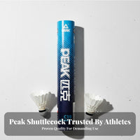 Long-Lasting Goose Feather Shuttlecock Stable Flight Feather Shuttlecock Great Stability for Athletes, Sports Enthusiasts, Outdoor, Exercise