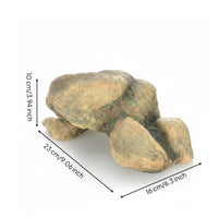 Aquatic Pet Aquarium Rockery Realistic Design Resin Aquarium Stone Cave