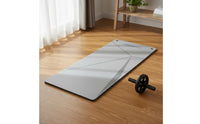 Shock Absorbing Ab Workout Mat Non-Slip Sit up Mat Padded Abdominal Exercise Pad Portable for Men, Gym